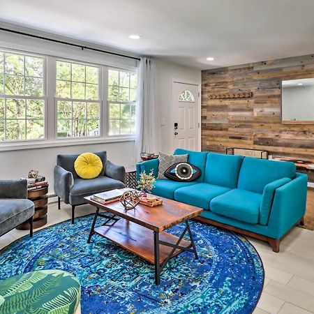 Pocono Mountain Escape With Game Room Walk To Lake! Albrightsville Buitenkant foto