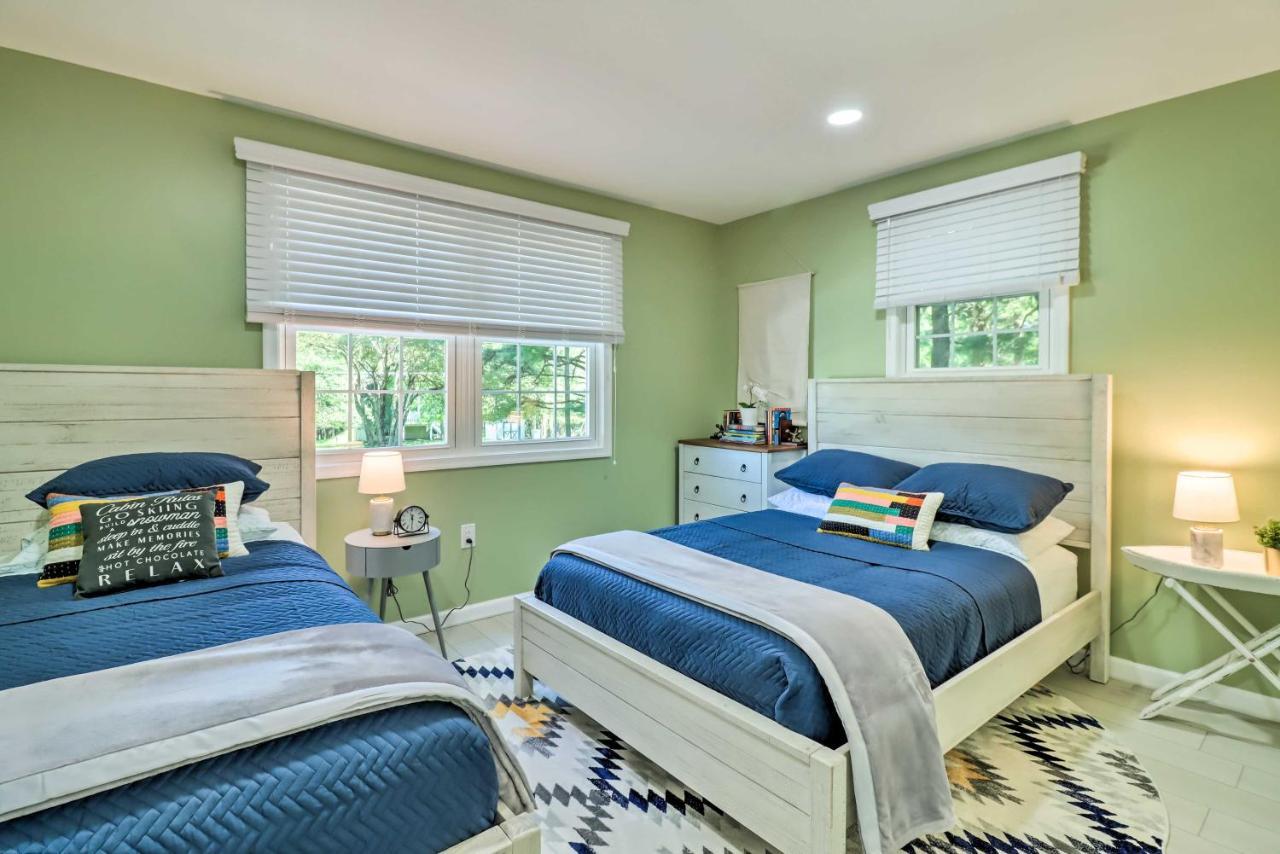 Pocono Mountain Escape With Game Room Walk To Lake! Albrightsville Buitenkant foto